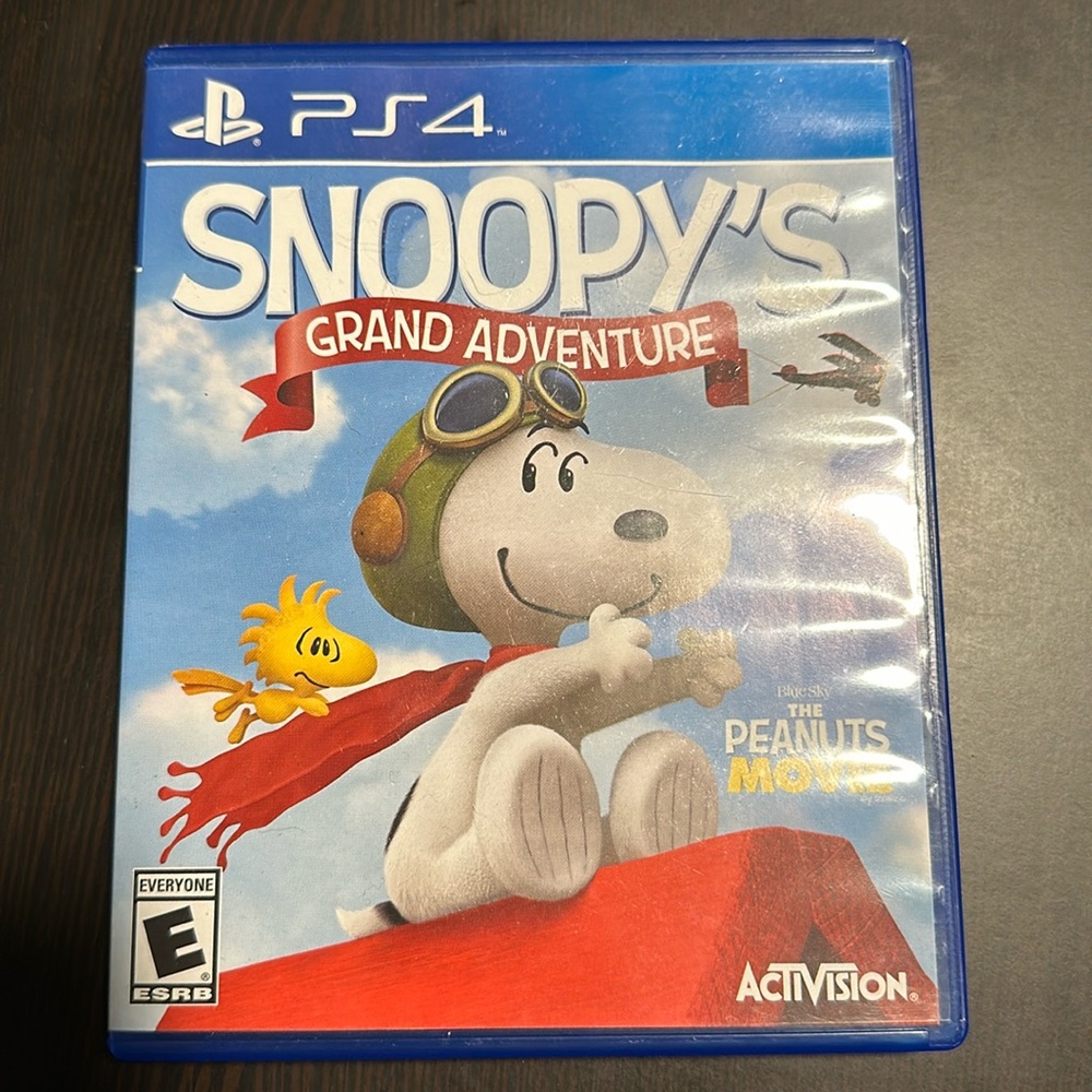PS4 snoopys grand adventure video game
